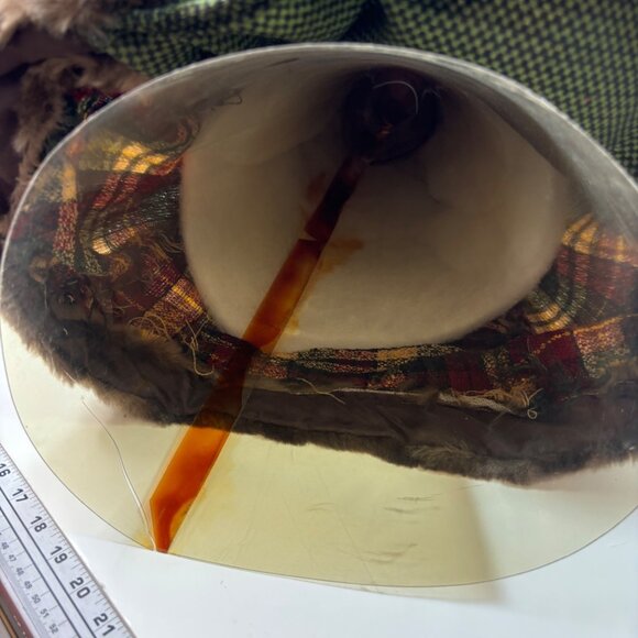 Vintage  Dan Dee Santa Claus 33" Doll In Plaid Coat With Teddy & Festive Accents - Picture 12 of 13